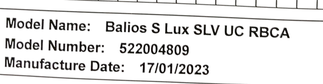 Shop Cybex Balios S Lux Stroller, 2023, Ocean Blue, Silver at GoodBuy Gear