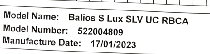 Shop Cybex Balios S Lux Stroller, 2023, Ocean Blue, Silver at GoodBuy Gear