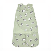 Shop Halo Micro-Fleece Swaddle, Cozy Pandas, Newborn at GoodBuy Gear