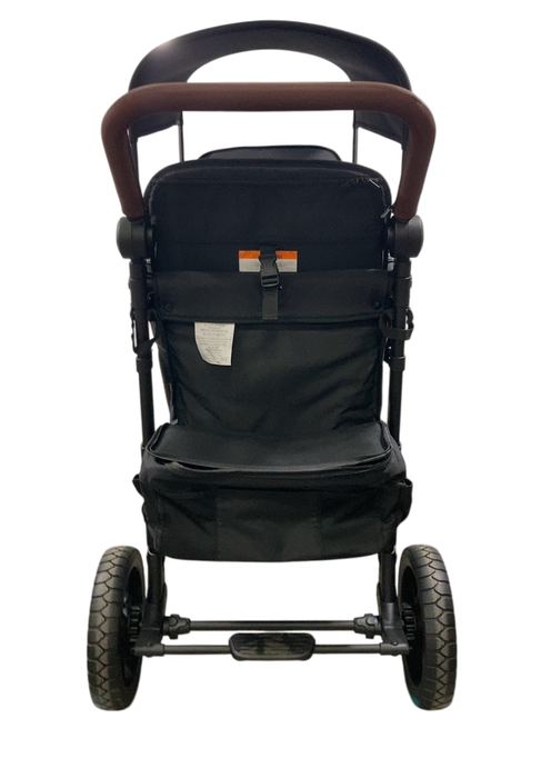 Wonderfold W2 Luxe Multifunctional Double Stroller Wagon, 2022, Volcanic Black