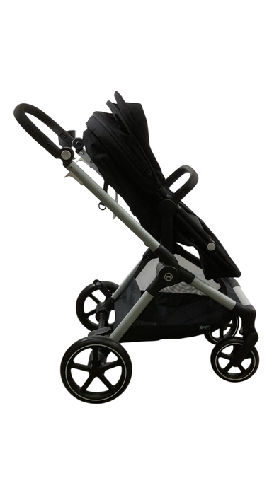 Shop Cybex Eos and Aton G Swivel Travel System, 2024, Black Frame, Moon Black at GoodBuy Gear