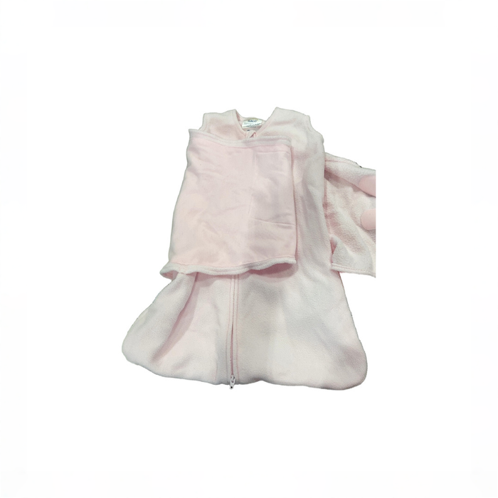 Shop Halo Micro-Fleece Swaddle, Light Pink, Newborn at GoodBuy Gear