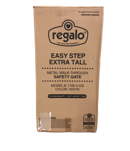 used Regalo Easy Step Extra Tall Safety Gate