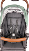Shop Mockingbird Single 2.0 Stroller, 2024, Sage, Silver With Penny Leather, Watercolor Drops at GoodBuy Gear