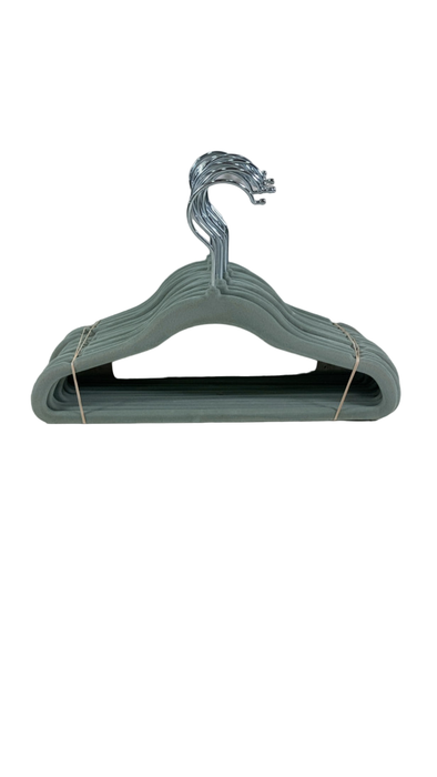Shop Sprucely Velvet Hangers 20 Pack, Sage at GoodBuy Gear