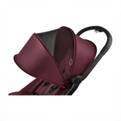Shop Bugaboo Butterfly 2 Stroller, 2025, Black, Dark Cherry, Dark Cherry at GoodBuy Gear
