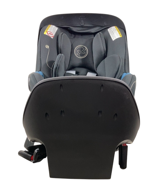Shop Cybex Aton G Swivel Infant Car Seat And Base, 2024, Moon Black at GoodBuy Gear