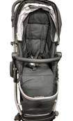 Shop Mockingbird Single 2.0 Stroller, 2025, Black, Silver With Black Leather, Watercolor Drops at GoodBuy Gear