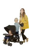 Shop Joovy Caboose LX Tandem Stand-on Stroller, Black, 2023 at GoodBuy Gear