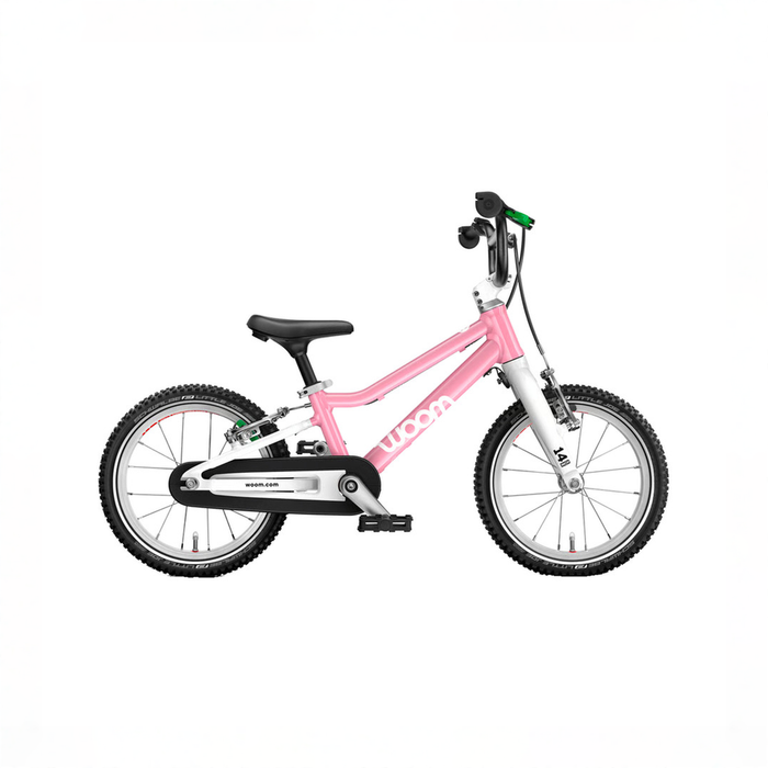 Shop Woom GO 2 Bike- 14”, Powder Pink at GoodBuy Gear