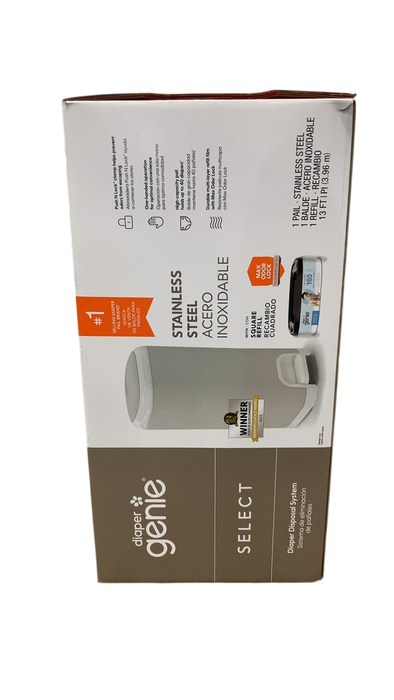 Shop Diaper Genie Select Diaper Pail Gift Set, Gray at GoodBuy Gear