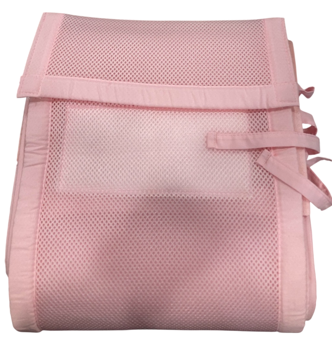 Shop Halo BreathableBaby Mini Crib Breathable Mesh Liner, Deluxe, Shell Pink at GoodBuy Gear