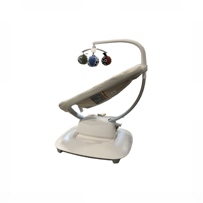 Shop UPPAbaby Mamaroo Smart Swing, Charlie (Sand Melange) at GoodBuy Gear