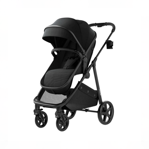 Shop Mompush Wiz Stroller, 2025, Black at GoodBuy Gear
