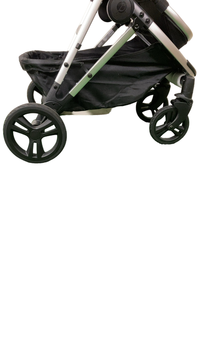 Shop Mockingbird Single 2.0 Stroller, 2024, Black, Windowpane, Silver With Penny Leather at GoodBuy Gear