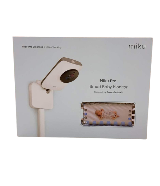 used Miku Pro Smart Baby Monitor with Wall Mount