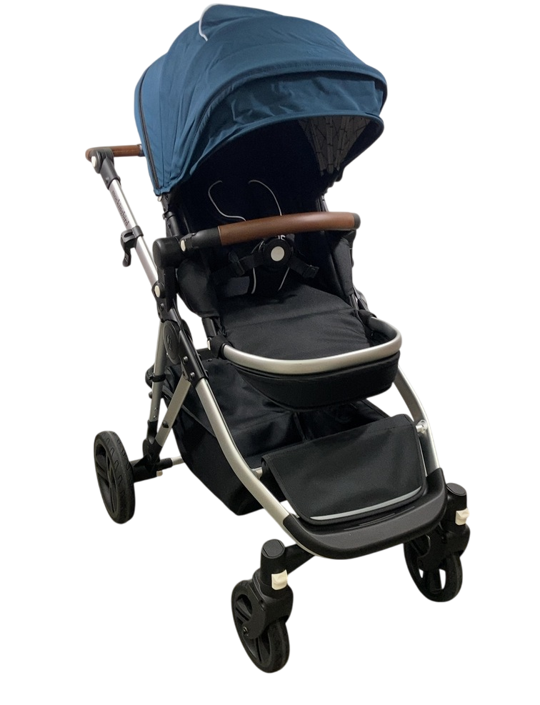 mockingbird single-to-double stroller 2.0 frame New Mockingbird Single to Double Stroller 2.0 (Sea Windowpane)