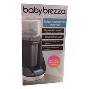 Shop Baby Brezza Safe + Smart Bottle Warmer, Black on White at GoodBuy Gear