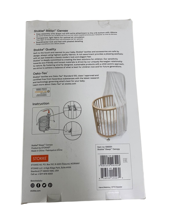 Shop Stokke Sleepi Canopy, V3, White at GoodBuy Gear