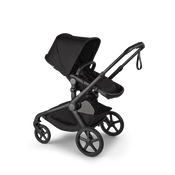 Shop Bugaboo Kangaroo Single To Double Stroller, 2024, Black, Midnight Black, Midnight Black at GoodBuy Gear