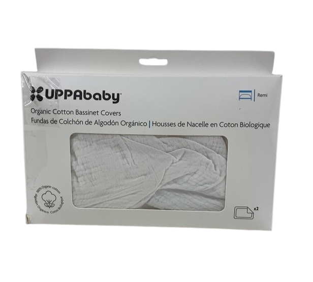 UPPAbaby Set of 2 Organic Cotton Bassinet Covers for Remi