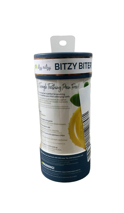 Itzy Ritzy Bitzy Biter Teether, Lemon