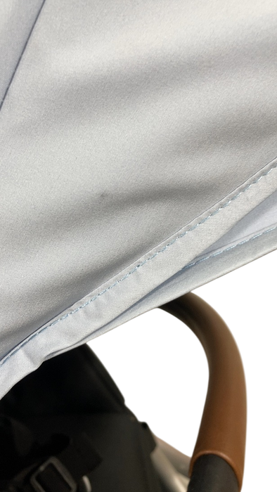 Shop Mockingbird Single to Double 2.0 Stroller, 2024, Silver With Penny Leather, Sky, Watercolor Drops at GoodBuy Gear