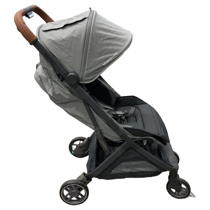Shop UPPAbaby MINU V3 Stroller, 2025, Greyson (Charcoal Melange) at GoodBuy Gear