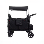 Shop Wonderfold W4 Luxe Pro Stroller Wagon, 2025, Jet Black at GoodBuy Gear