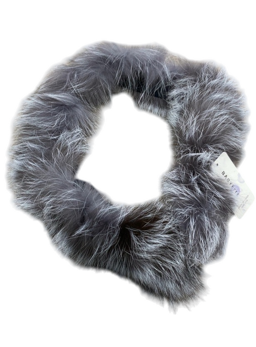 Shop BabyFrrr Faux Fur Stroller Hood Trim, Grey/White at GoodBuy Gear