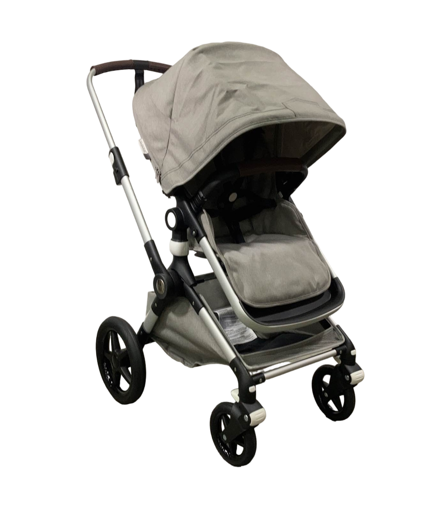 Bugaboo Lynx Stroller, 2019, Aluminum, Light Grey Melange