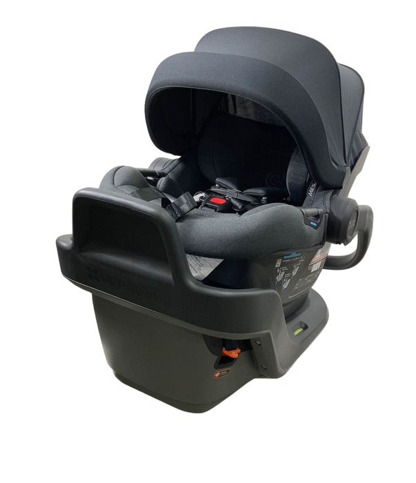 used UPPAbaby MESA MAX Infant Car Seat and Base, 2023, DualTech Jake (Black)