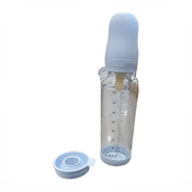 Shop BIBS Baby Glass Bottle Complete Set, 8oz, Baby Blue at GoodBuy Gear