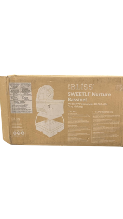 Shop TruBliss Sweetli Nurture Bassinet, Gray Melange at GoodBuy Gear