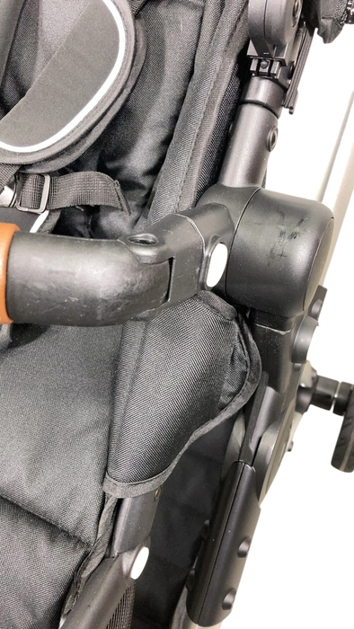 Shop Mockingbird Single to Double 2.0 Stroller, 2024, Black, Silver With Penny Leather, Watercolor Drops at GoodBuy Gear