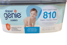 Shop Diaper Genie Jumbo Square Disposal Bag Refill, 810 Ct at GoodBuy Gear