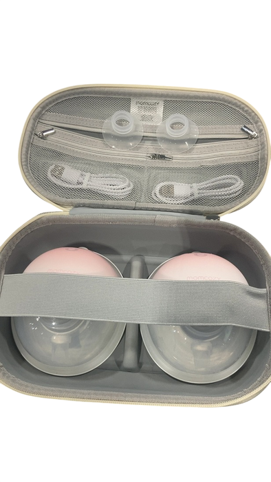 Shop Momcozy All-in-one M5 Double Wearable Breast Pump, Gradiant Pink at GoodBuy Gear