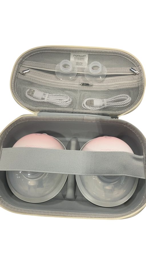 Shop Momcozy All-in-one M5 Double Wearable Breast Pump, Gradiant Pink at GoodBuy Gear