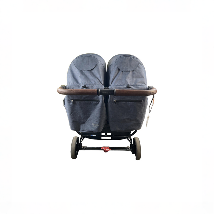 Shop DRAFT - Valco Baby Snap Duo Trend Double Stroller, 2025, denim at GoodBuy Gear