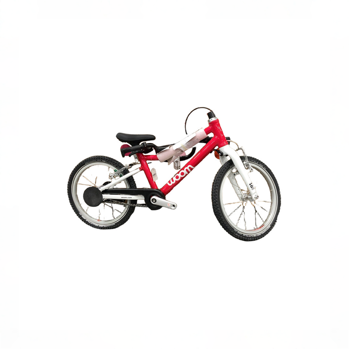 Shop Woom GO 3 Bike "16, AUTOMAGIC, Hot Pink at GoodBuy Gear