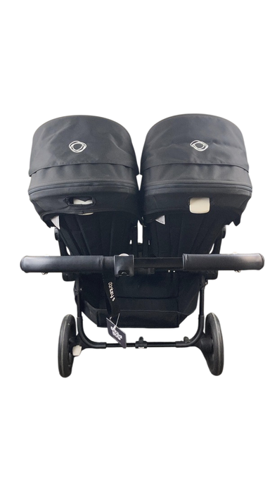 Shop Bugaboo Donkey 5 Duo Stroller, 2021, Black, Midnight Black, Midnight Black at GoodBuy Gear