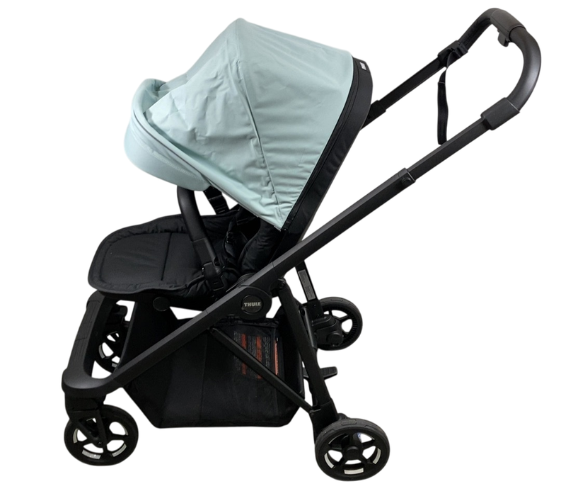 Shop Thule Shine Stroller, 2022, Alaska Blue, Black at GoodBuy Gear