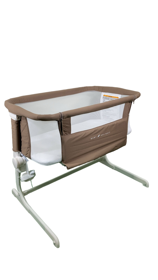 Shop Baby Delight Beside Me Dreamer Bassinet & Bedside Sleeper, Organic Mocha at GoodBuy Gear