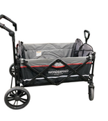 Shop Wonderfold X4 Push & Pull Quad Stroller, 2021, Black/Red/Grey at GoodBuy Gear