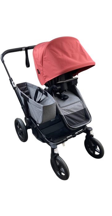 Shop Bugaboo Donkey 5 Mono Stroller, Black, Sunrise Red, Grey Melange, 2024 at GoodBuy Gear