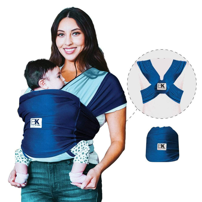 Baby K'tan Baby Carrier, Active, Turquoise Blue, X-Large