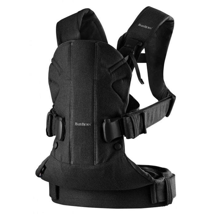 Shop BabyBjorn Baby Carrier One, Black Cotton Mix at GoodBuy Gear