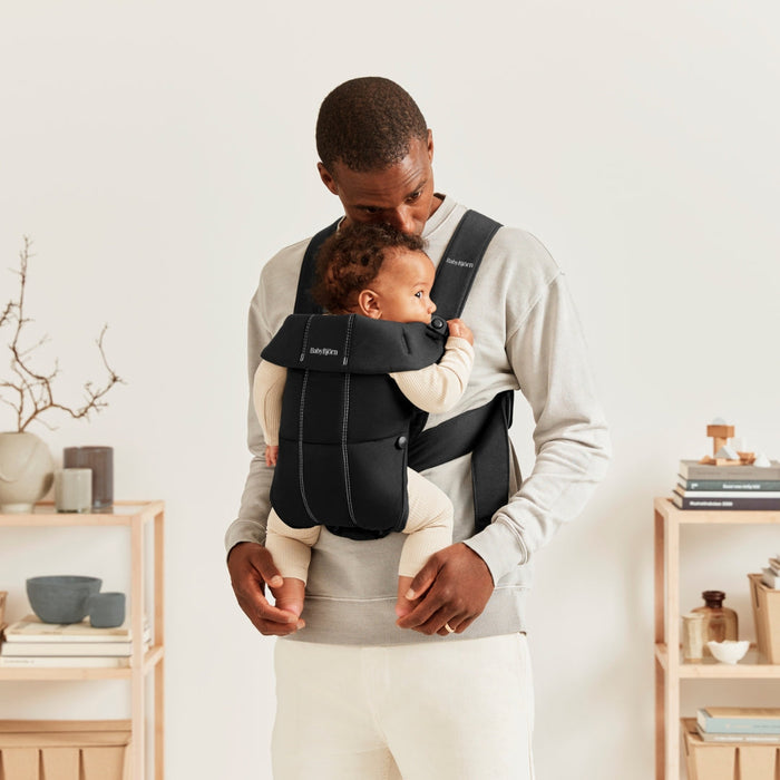 BabyBjorn Bouncer Balance + Free Baby Carrier Mini, Gray/Black