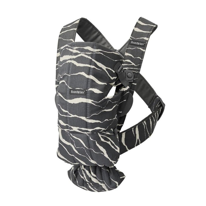 BabyBjorn Bouncer Bliss Mesh in Black + Baby Carrier Mini in Anthracite/Landscape