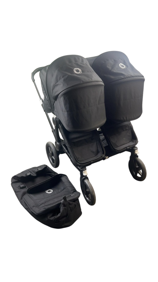 Shop Bugaboo Donkey 3 Duo Stroller, 2021, Black, Black, Black at GoodBuy Gear